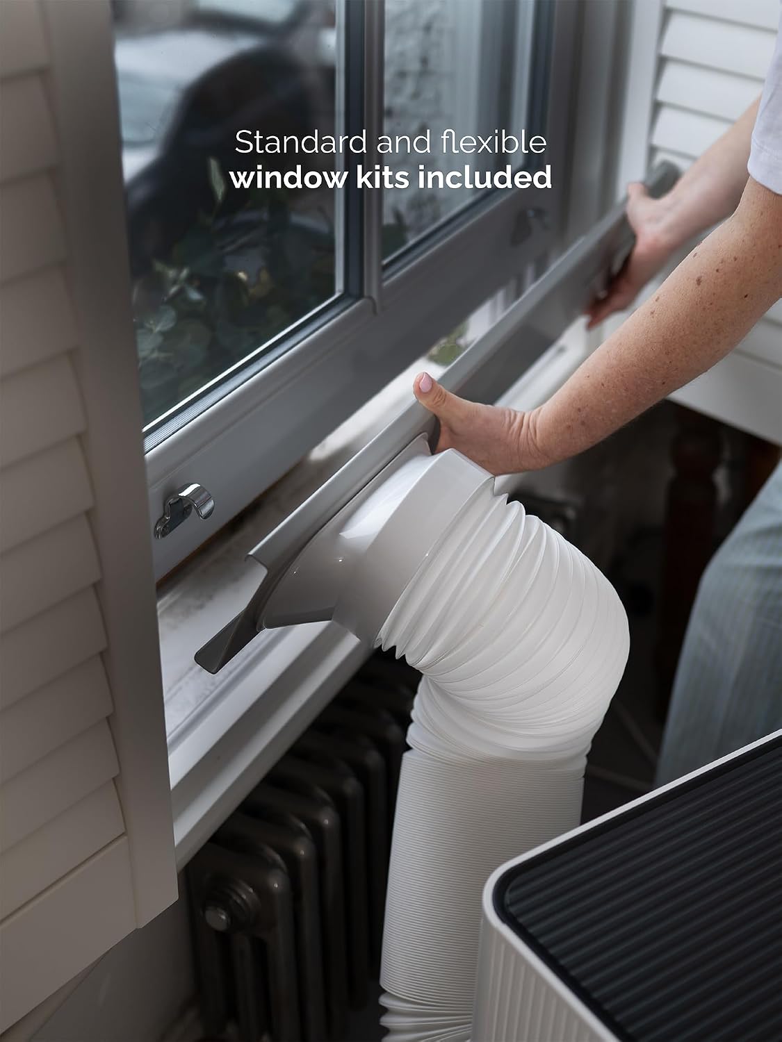 Meaco MeacoCool Pro Series 10,000 Portable Air Conditioner - Wi-Fi enabled with Meaco App, Low Energy, Low Noise, Free Flexible Window Kit