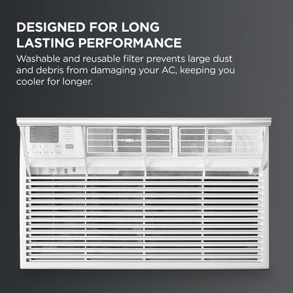 TCL H8T9E1-A Intelligent Wall Air Conditioner, Fan and Dehumidifier, 350 m² Ft, Remote Control, Works with Alexa/Google Assistant, White
