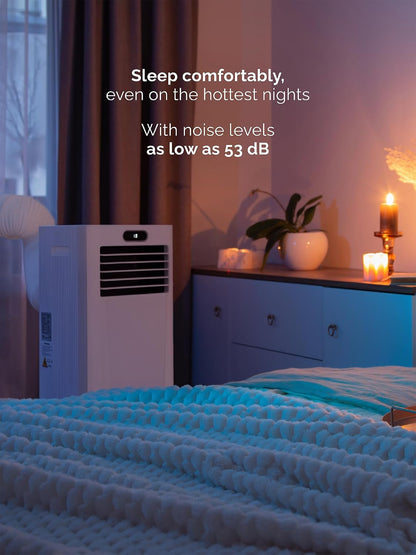 Meaco MeacoCool Pro Series 10,000 Portable Air Conditioner - Wi-Fi enabled with Meaco App, Low Energy, Low Noise, Free Flexible Window Kit