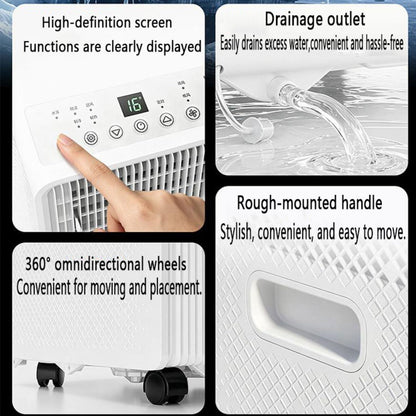 Portable Air Conditioner, 10,000 BTU Quiet AC Unit with Cool, Dehumidifier & Fan Modes, Remote, 24h Timer, Window Kit for Bedrooms Up to 300 sq ft