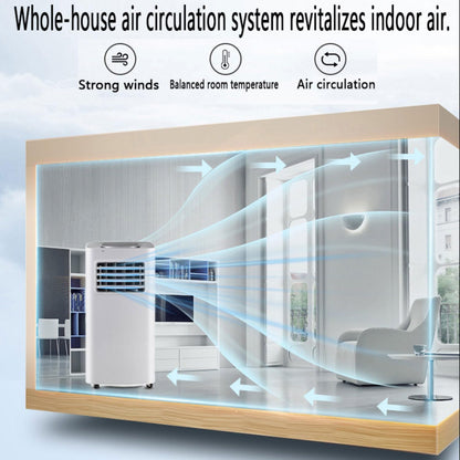Portable Air Conditioner 12000 BTU Cooling Fan with Dehumidifier, Remote Control, Window Kit, Oscillating AC Unit for Home Office Bedroom