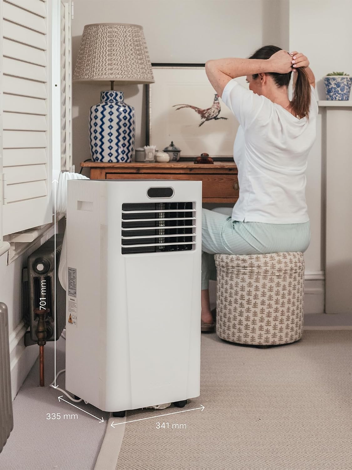 Meaco MeacoCool Pro Series 10,000 Portable Air Conditioner - Wi-Fi enabled with Meaco App, Low Energy, Low Noise, Free Flexible Window Kit